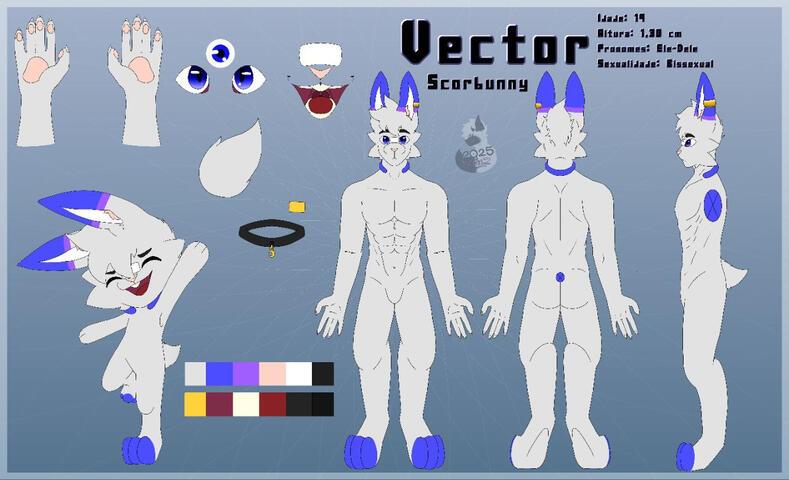 Frente, lado, trás, olhos, boca, 2 chibis, mãos + roupa; 15 + 90 BRL